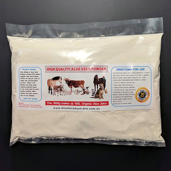 aloe vera powder for animals 1KG