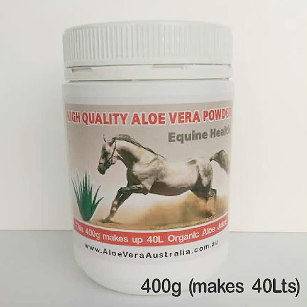 12 x 400g Aloe Vera Powder (Equine)